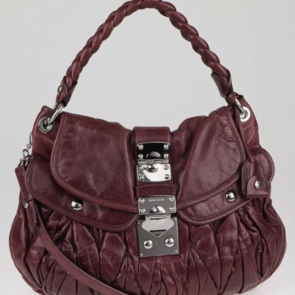 ✨TRADE Authentic Miu Miu Matelasse Coffer